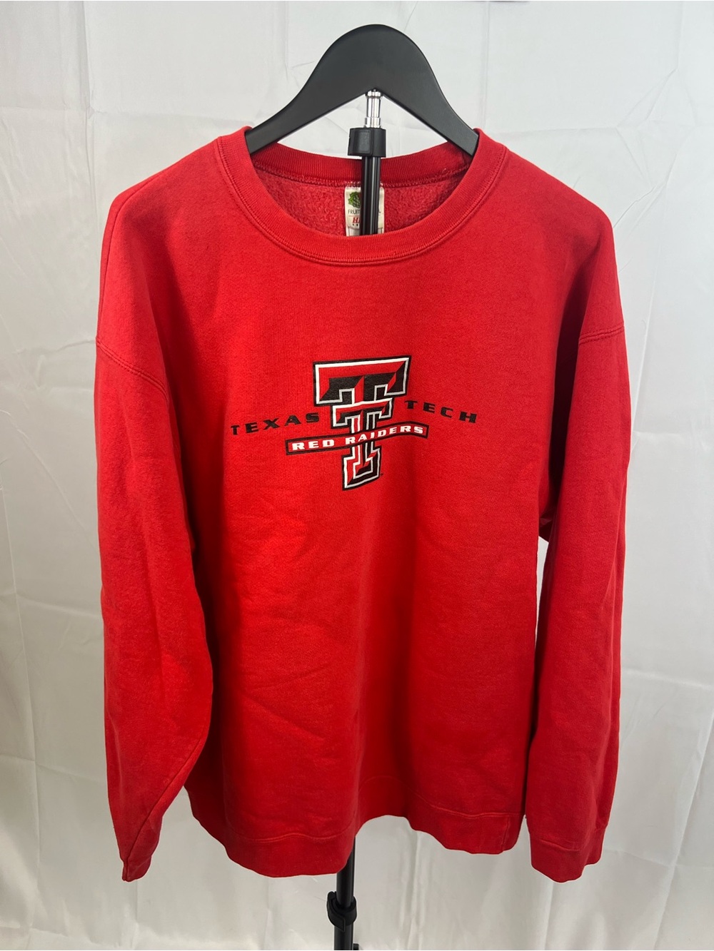 Vintage Texas Tech Red Raiders Crewneck Sweatshirt Size XL